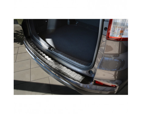 Stainless steel rear bumper protector Honda CRV 2015- 'Ribs'