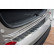 Stainless steel rear bumper protector Hyundai Tucson 2015- 'Ribs'