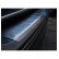Stainless steel rear bumper protector Mercedes C-Class W204 2007-2011 'Ribs', Thumbnail 4
