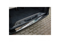 Stainless steel rear bumper protector Mercedes Vito & V-Class 2014- 'Ribs'