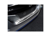 Stainless steel Rear bumper protector Nissan Leaf II 2017- 'Ribs'