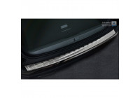 Stainless steel Rear bumper protector Peugeot 3008 II 2016- 'Ribs'