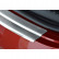 Stainless steel rear bumper protector Seat Leon 5F 5 doors 2013- 'Ribs', Thumbnail 3