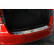 Stainless steel rear bumper protector Seat Leon 5F ST 2013- 'Ribs'