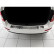 Stainless steel rear bumper protector Skoda Octavia III combi 2013- 'Ribs'
