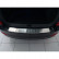 Stainless steel rear bumper protector Skoda Octavia III sedan 2013- 'Ribs'