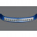 Stainless steel rear bumper protector Skoda Octvia III RS Combi 2013- 'Ribs'