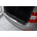 Stainless steel rear bumper protector Skoda Superb Combi 2013-2015 'Ribs'