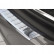 Stainless steel rear bumper protector Skoda Superb Combi 2013-2015 'Ribs', Thumbnail 3