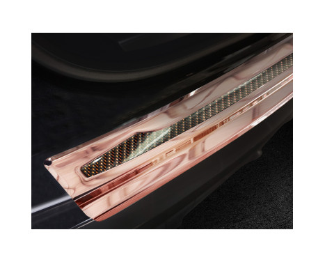 Stainless Steel Rear Bumper Protector suitable for 'Deluxe' Porsche Cayenne III 2017- 'Performance' ', Image 2