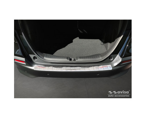 Stainless Steel Rear Bumper Protector suitable for Honda Crosstar 2020- 'Ribs', Image 3