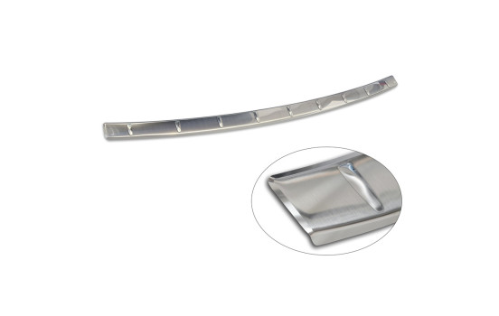 Stainless steel rear bumper protector suitable for Kia Niro II Hybrid & Niro II EV (SG2) 2022 - 'Ribs', Image 5