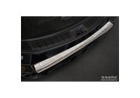 Stainless Steel Rear Bumper Protector suitable for Lexus RZ 2023 - 'Ribs'