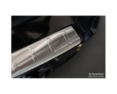 Stainless Steel Rear Bumper Protector suitable for Lexus RZ 2023 - 'Ribs', Image 3