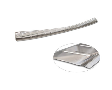 Stainless Steel Rear Bumper Protector suitable for Lexus RZ 2023 - 'Ribs', Image 7