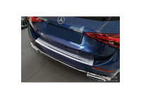 Stainless steel rear bumper protector suitable for Mercedes C-Class AMG W206 Kombi 2021- 'Ribs'