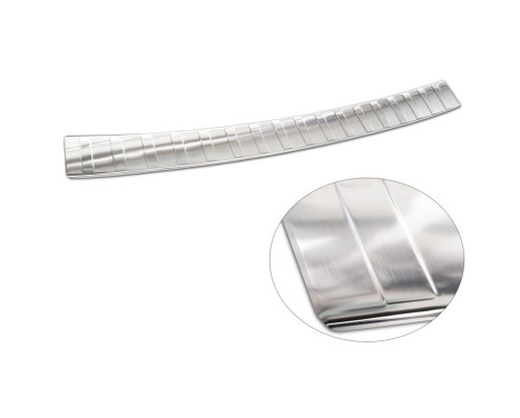 Stainless steel rear bumper protector suitable for Mercedes C-Class AMG W206 Kombi 2021- 'Ribs', Image 6