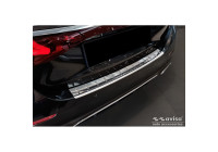 Stainless Steel Rear Bumper Protector suitable for Mercedes E-Class W214 Sedan 2023 - 'Ribs'