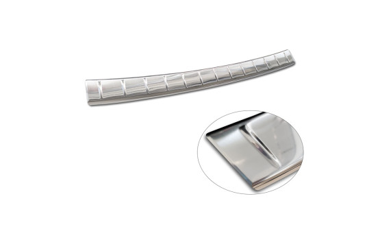 Stainless Steel Rear Bumper Protector suitable for Mercedes E-Class W214 Sedan 2023 - 'Ribs', Image 7