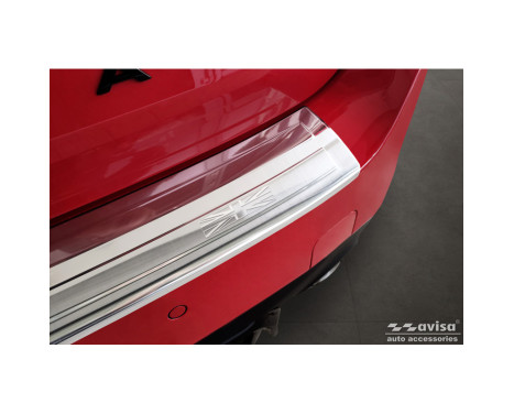 Stainless steel rear bumper protector suitable for Mini Countrymann F60 FL 2020-2023 'British Flag', Image 3