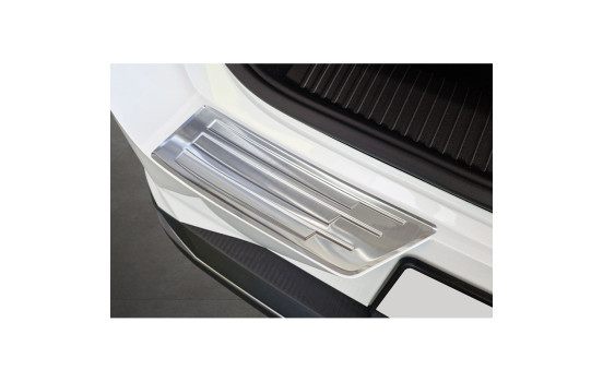 Stainless steel rear bumper protector suitable for Renault Scenic E-Tech 2024- 'Ribs', Image 3