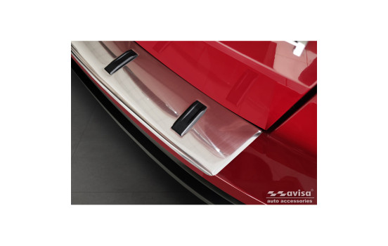 Stainless steel rear bumper protector suitable for Skoda Karoq (NU7) Facelift incl. Sportline 2022-, Image 2