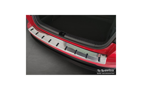 Stainless steel rear bumper protector suitable for Skoda Karoq (NU7) Facelift incl. Sportline 2022-, Image 4