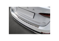Stainless steel rear bumper protector suitable for Skoda Octavia Scout (NX5) 2020 - 'Ribs'