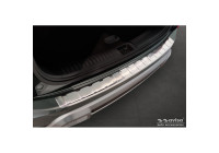 Stainless steel rear bumper protector suitable for SsangYong Torres (J100) 2022- 'Ribs'