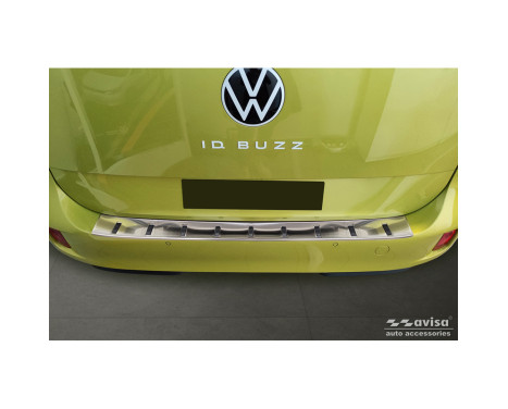 Stainless steel rear bumper protector suitable for Volkswagen ID.Buzz + Cargo 2022- 'STRONG EDITION', Image 2