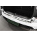Stainless steel rear bumper protector suitable for Volvo EX30 2023 - 'Ribs'