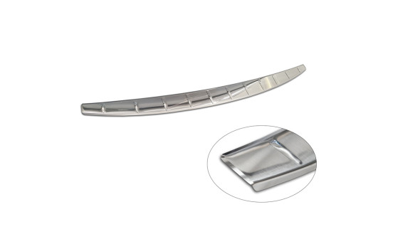 Stainless steel rear bumper protector suitable for Volvo EX30 2023 - 'Ribs', Image 7