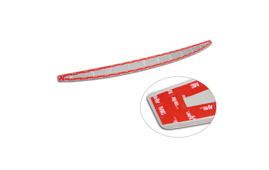 Stainless steel rear bumper protector suitable for Volvo EX30 2023 - 'Ribs', Image 8