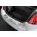 Stainless steel rear bumper protector Toyota Yaris III Facelift 2014- 'Ribs'