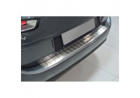 Stainless steel rear bumper prototype Citroën C4 Grand Picasso 2013- 'Ribs'
