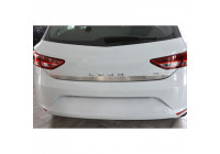 Stainless steel Trunk Trim suitable for Seat Leon (5F) HB 5-doors 2013-