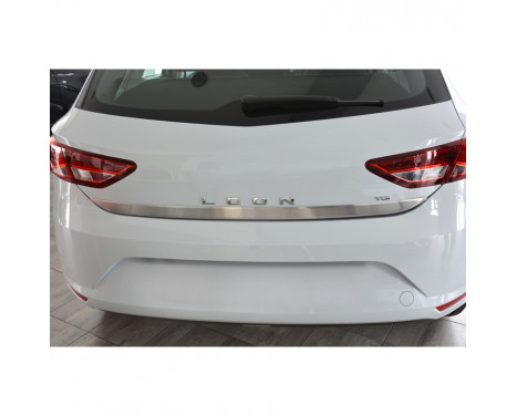 Stainless steel Trunk Trim suitable for Seat Leon (5F) HB 5-doors 2013-