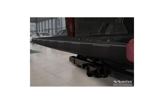 Steel Pickup Tailgate Trim Molding Fits Ford Ranger 2011-2022 - Black, Image 4