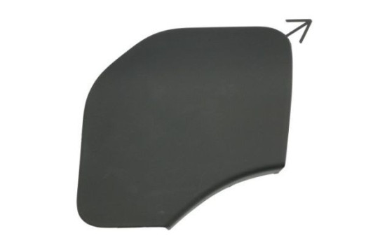 Bumper cover, tow bar