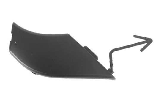 Bumper cover, tow bar