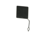 Bumper cover, tow bar