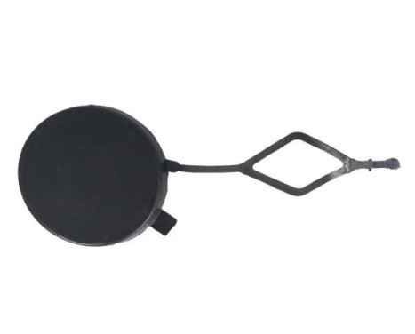 Bumper cover, tow bar