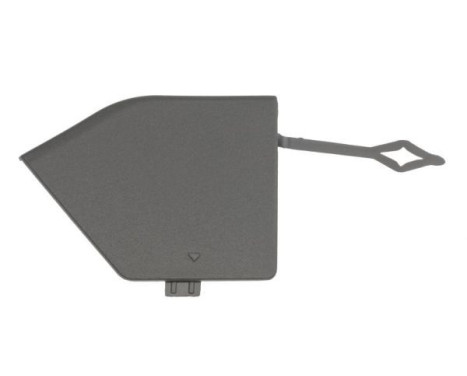 Bumper cover, tow bar