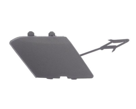 Bumper cover, tow bar