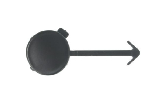 Bumper cover, tow bar