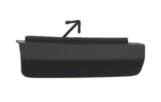 Bumper cover, tow bar