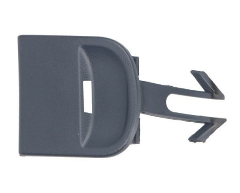 Bumper cover, tow bar