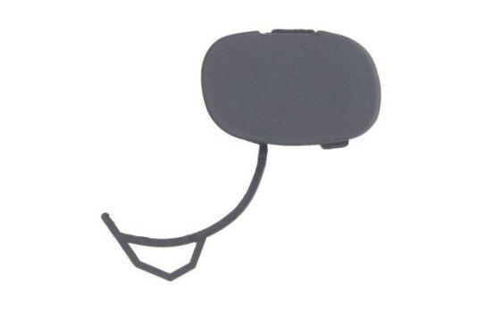 Bumper cover, tow bar