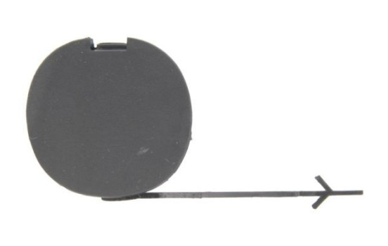 Bumper cover, tow bar