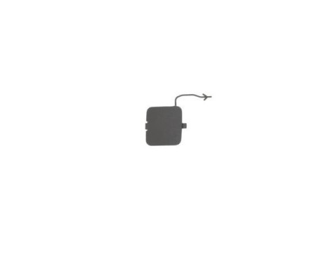 Bumper cover, tow bar